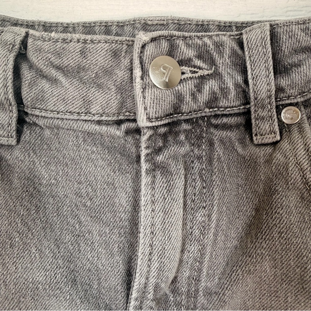 Pilcro Gray Wide Leg Jeans - Picture 4 of 16